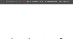 Desktop Screenshot of memorialvetclinic.com